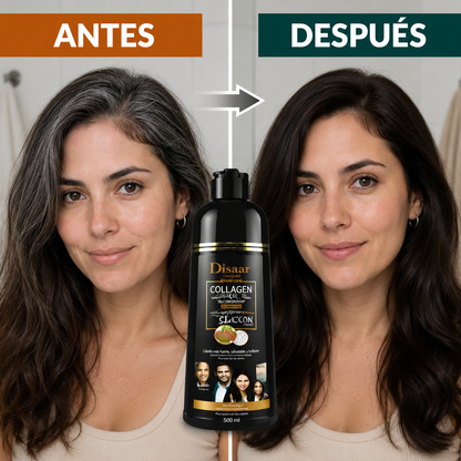 Shampoo cubre canas en minutos - Efecto rejuvenecedor
